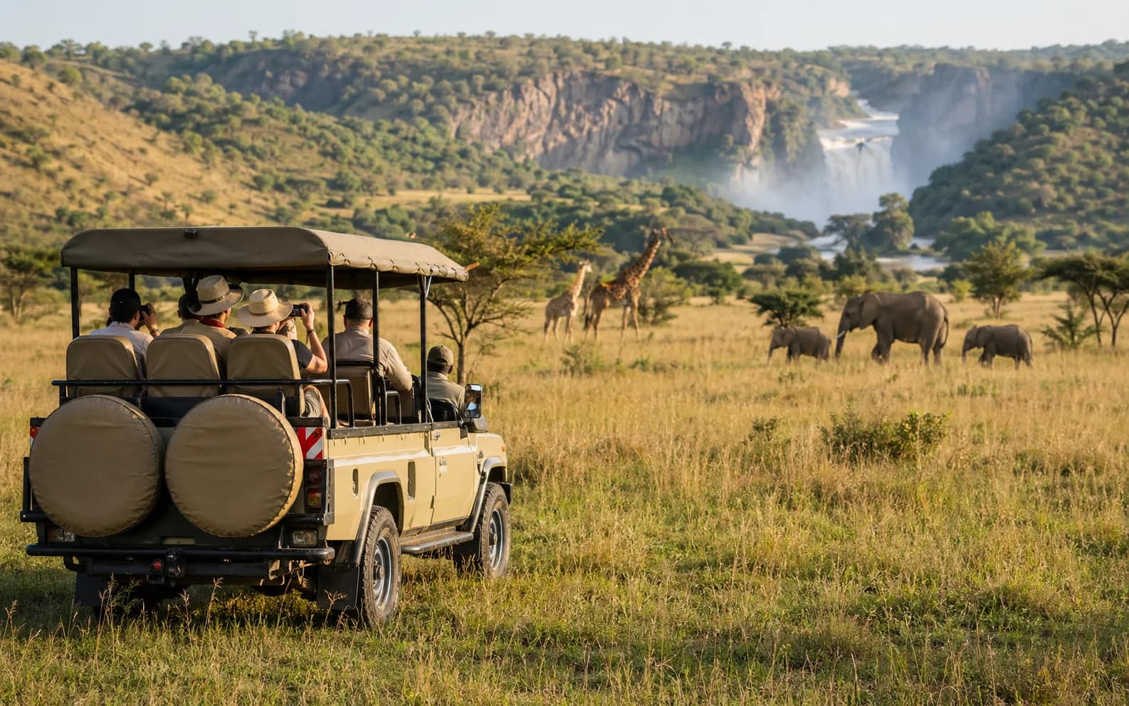 Safari — Murchison Safari Circuit in Murchison Falls National Park